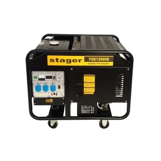 Монофазен бензинов генератор Stager YGE12000E