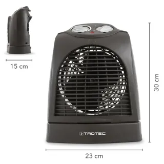 Вентилаторна печка TROTEC TFH 22 E/ 230V/ 2kW Вентилаторна печка TROTEC TFH 22 E/ 230V/ 2kW