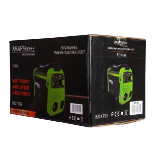 Инверторен заваръчен апарат KraftDele KD1782/ 330A