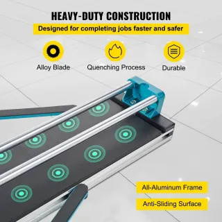 Ръчна машина за рязане на плочки VEVOR 120CMCZQGJ0000001V0/ 120 см