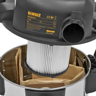 Прахосмукачка за сухо и мокро почистване DeWALT DXV30SAPTA/ 750 W