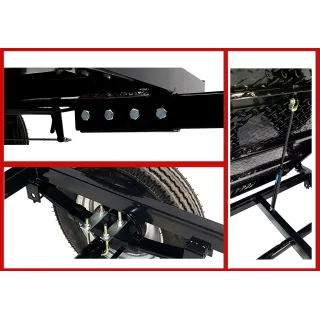 Ремарке за мотокултиватор ProGARDEN Campo RM500C / товароносимост 500 kg