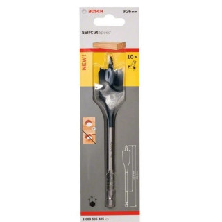 Плоско фрезово свредло Self Cut Speed на Bosch 26.0 mm