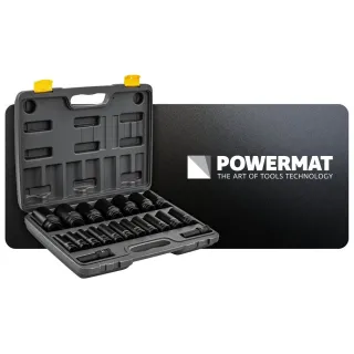 Комплект ударни вложки HEX Powermat PM-ZNU-1038T/ 20 бр.