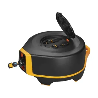 Автоматична макара за маркуч с колела Fiskars XL 1025932/ 20 м + 5 м