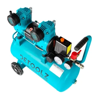 Безмаслен компресор Detoolz DZ-C334/ 1500W/ 24 л