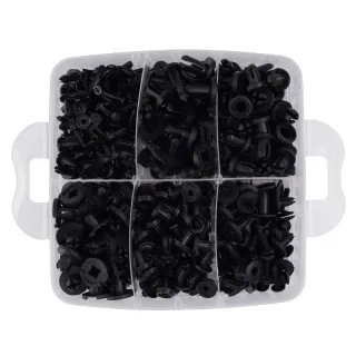 Комплект авто щипки и инструменти за кори и тапицерия KraftDele KD10612/ 630 бр. Комплект авто щипки и инструменти за кори и тапицерия KraftDele KD10612/ 630 бр.