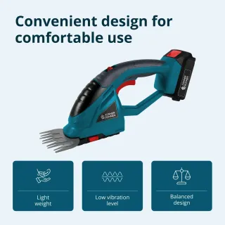 Акумулаторна ножица за трева и жив плет 2 в 1 KOENNER-SOEHNEN KS SHT-20V/ 20V