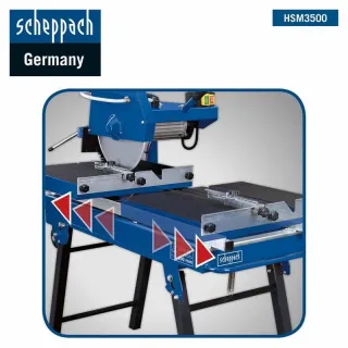 Машина за рязане на камък и плочки Scheppach HSM3500, 2000W