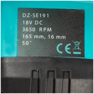 Акумулаторен циркуляр Detoolz DZ-SE191/ 18V/ 165 мм Акумулаторен циркуляр Detoolz DZ-SE191/ 18V/ 165 мм