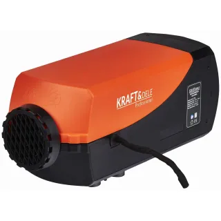 Преносим дизелов отоплител с дистанционно KraftDele KD11781/ 8kW/ 10 л/ термостат/ LCD дисплей