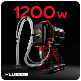 Безвъздушна машина за боядисване RED TECHNIC RTPDM0166/ 1200 W
