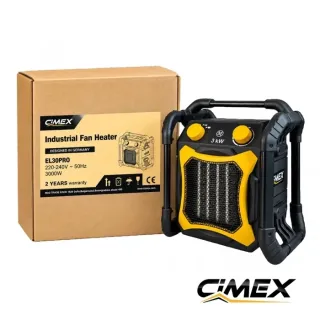 Електрически калорифер CIMEX EL30PRO/ 3kW/ 451 m³/h Електрически калорифер CIMEX EL30PRO/ 3kW/ 451 m³/h
