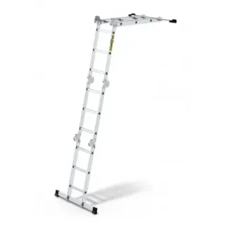 Многофункционална стълба с борд от хидр.шперплат DRABEST DP-PRO 4x3 Многофункционална стълба с борд от хидр.шперплат DRABEST DP-PRO 4x3