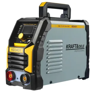 Инверторен заваръчен апарат KraftDele KD3431/ 340A Инверторен заваръчен апарат KraftDele KD3431/ 340A