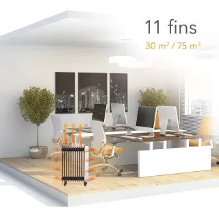 Маслен радиатор TROTEC TRH 28 E/ с дисплeй/ 2,5kW Маслен радиатор TROTEC TRH 28 E/ с дисплeй/ 2,5kW