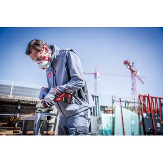 Акумулаторен ъглошлайф Flex LB 125 18.0-EC C/ 18V