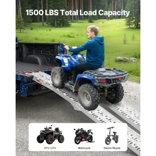 Алуминиеви рампи VEVOR LR001/ 2 бр. 680 кг Алуминиеви рампи VEVOR LR001/ 2 бр. 680 кг