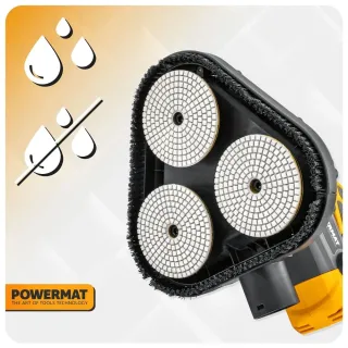 Диамантен полиращ диск Powermat PM-DTS-1051T/100 мм/ P150