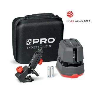 Комплект лазерен нивелир + аксесоари PRO TYXER One G/ 30 м