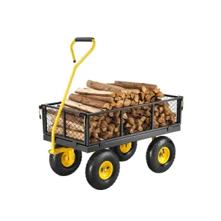 Метална градинска количка VEVOR V500/ 226 кг