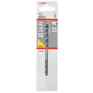 Свредлo за бетон CYL-5 на Bosch 5.5 mm Свредлo за бетон CYL-5 на Bosch 5.5 mm