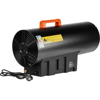 Газов калорифер KraftDele KD11702/ 60 kW/ термостат/ LED дисплей/ редуцир вентил и маркуч Газов калорифер KraftDele KD11702/ 60 kW/ термостат/ LED дисплей/ редуцир вентил и маркуч