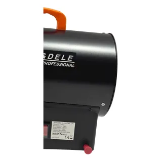 Газов калорифер KraftDele KD11704/ 25 kW/ редуцир вентил и маркуч Газов калорифер KraftDele KD11704/ 25 kW/ редуцир вентил и маркуч
