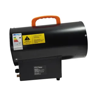 Газов калорифер KraftDele KD11704/ 25 kW/ редуцир вентил и маркуч Газов калорифер KraftDele KD11704/ 25 kW/ редуцир вентил и маркуч