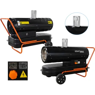 Дизелов отоплител KraftDele KD11714/ 40 kW/ 56 л/ термостат