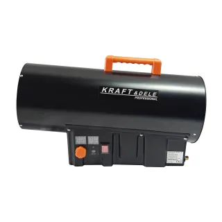 Газов калорифер KraftDele KD11706/ 45 kW/ термостат/ LED дисплей/редуцир вентил и маркуч Газов калорифер KraftDele KD11706/ 45 kW/ термостат/ LED дисплей/редуцир вентил и маркуч