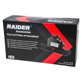 Приставка за рязане на плочки под 45° Raider 139510