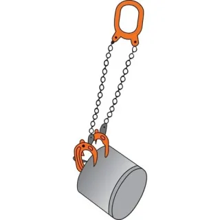 Двураменен верижен сапан UNICRAFT FHK 1/ 1000 кг Двураменен верижен сапан UNICRAFT FHK 1/ 1000 кг