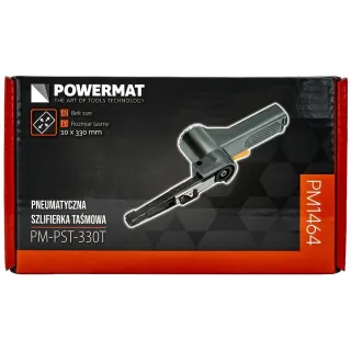 Пневматичен лентов шлайф Powermat PM-PST-330T/10x330 мм