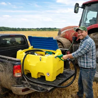 Мобилен резервоар за зареждане с гориво (дизел) CIMEX Tank2Go 260/ 260л Мобилен резервоар за зареждане с гориво (дизел) CIMEX Tank2Go 260/ 260л