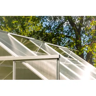 Оранжерия поликарбонатна със стоманена основа PROTECO 6221SK430PRE/ 4.32 x 2.54 м