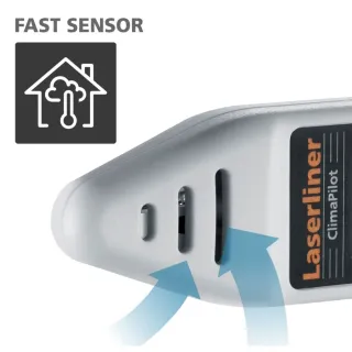 Електронен термометър и влагомер Laserliner ClimaPilot