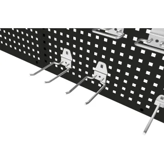 Метален перфориран панел за инструменти KraftDele KD11897/ 112 х 45 см