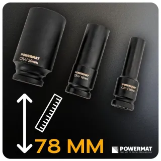 Комплект ударни вложки POWERMAT PM-ZNU-1032T/ 15 бр. Комплект ударни вложки POWERMAT PM-ZNU-1032T/ 15 бр.