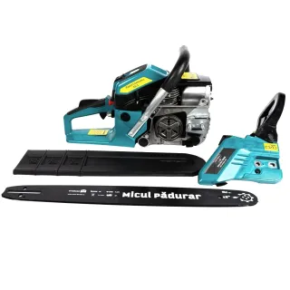 Бензинов верижен трион Micul Padurar MP-DT1002-G01/ 3.7 к.с. Бензинов верижен трион Micul Padurar MP-DT1002-G01/ 3.7 к.с.