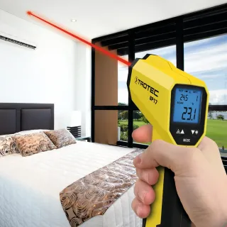 Инфрачервен термометър / пирометър TROTEC BP17