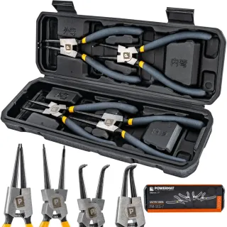 Комплект зегер клещи Powermat PM-SEG-7/ 4 части