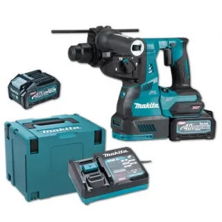 Акумулаторен перфоратор Makita HR001GM201 SDS-plus XGT/ 40 V/ 2x4 Ah