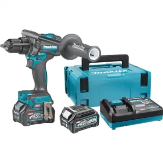 Акумулаторен ударен винтоверт Makita HP001GD201/ 40 V/ 140 Nm