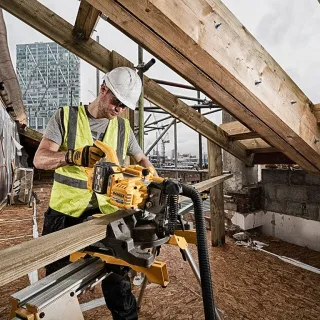 Акумулаторен настолен циркуляр DeWALT DCS777T2-QW/ 54/18 V/ 2/6 Ah