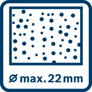 Акумулаторен перфоратор BOSCH GBH 18V-22 X/ 18V/ 2x4Ah