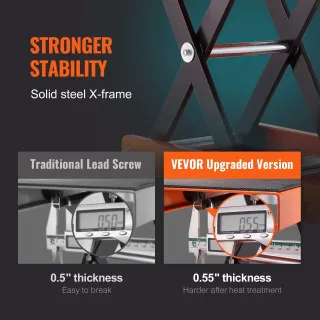 Ножичен крик за мотоциклети VEVOR M110201/ 500 кг