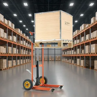 Хидравлична палетна количка VEVOR scddc1000/ 205 кг