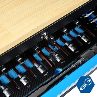 Количка с инструменти KraftDele KD1062/ 501 части