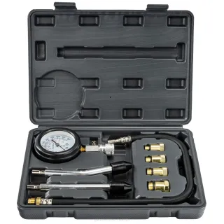 Комплект за тестване на компресия на бензинови двигатели Powermat PM-MCSB-8T/ 8 части